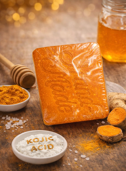 2-in-1 Brightening Turmeric Goat Milk Bar